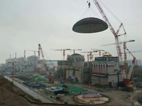 Tianwan 6 dome installation - 460 (CNEC)